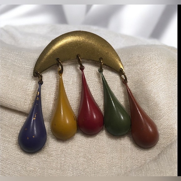 Voice Jewelry - LAST CHANCE 🔥 Vintage Costume Signed “ Voice “ Brooch #6149